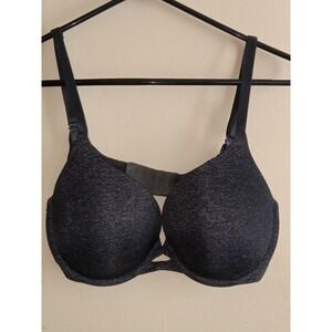 Victoria's Secret Bra 34D Body By Victoria Perfect Shape Underwire Gray